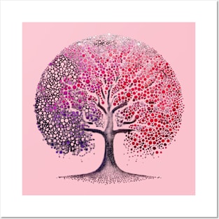 Pink Tree of Life Posters and Art